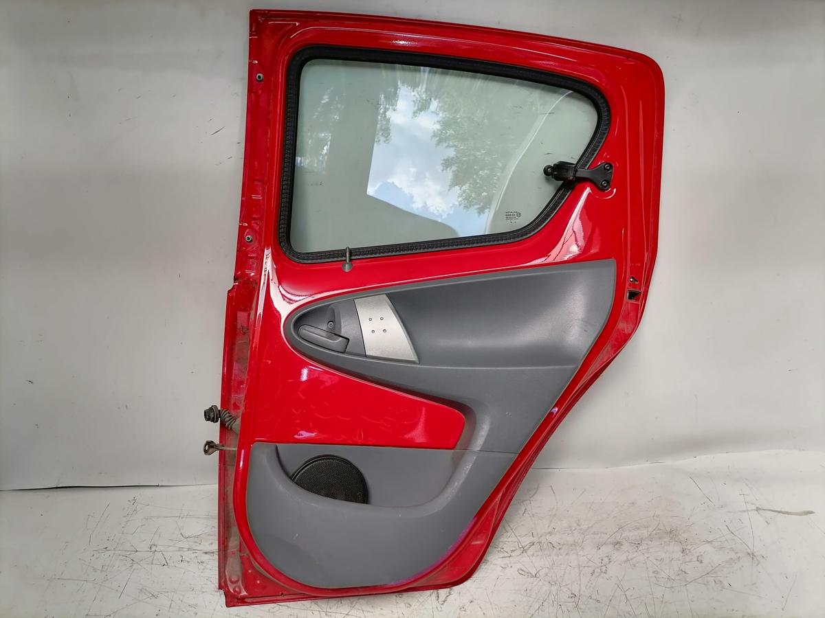 Toyota Aygo original T&uuml;r hinten rechts 3P0 Super Red Rohbau Bj.2008